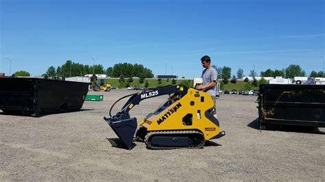 2019 mattson ml525 skid steer track loader|2019 Mattson ML525 Skid Steer Track Loader (S/N: .